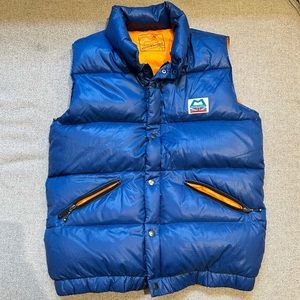 Mountain Equipment Size M Blue/Orange Vest